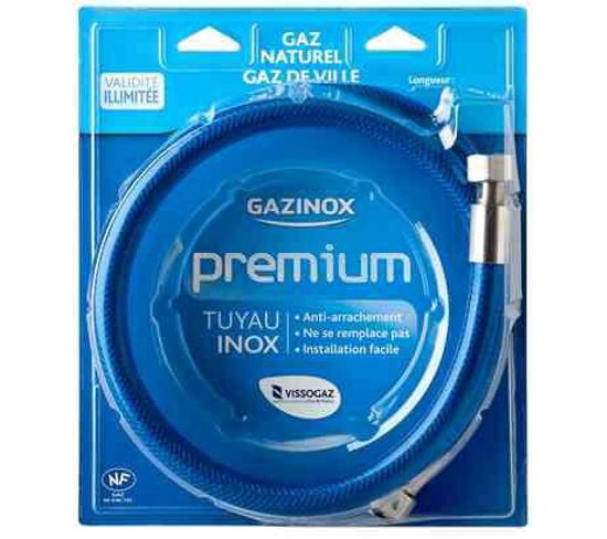Tuyau de Gaz Naturel GAZINOX Premium GN 2m