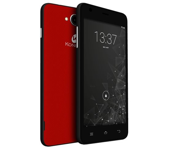 Smartphone  Coolfive Plus - Android 6.0 - Ecran 5'' - 8go - Double Sim - Rouge
