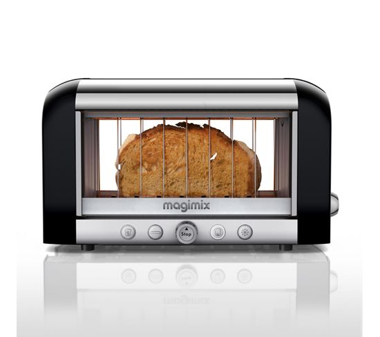 Magimix Grille-pain Toaster Noir - Vision - 11541