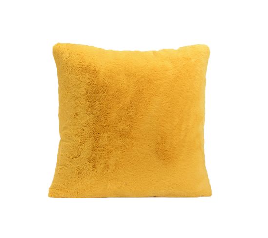 Coussin Luxe Moutarde 50 X 50 Cm - Amadeus