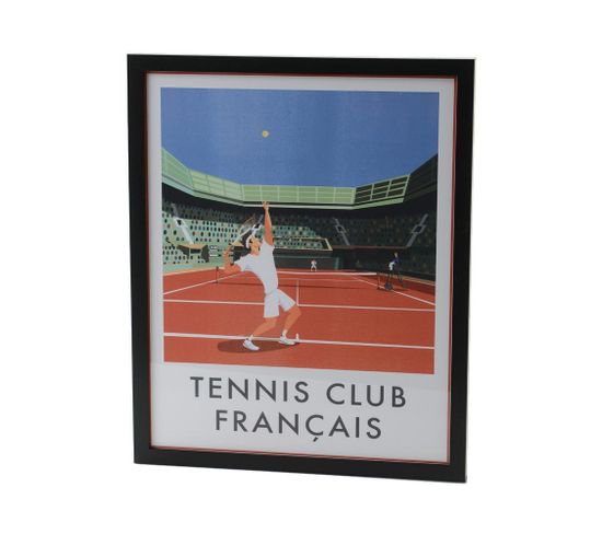 Affiche Tennis Club Français 40x50 Cm