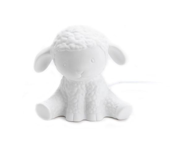 Lampe Enfant Mouton Porcelaine - Amadeus