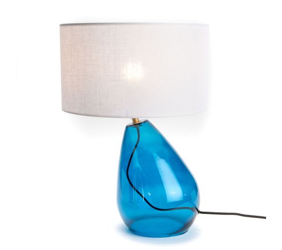 Lampe Balance Bleu 56 Cm