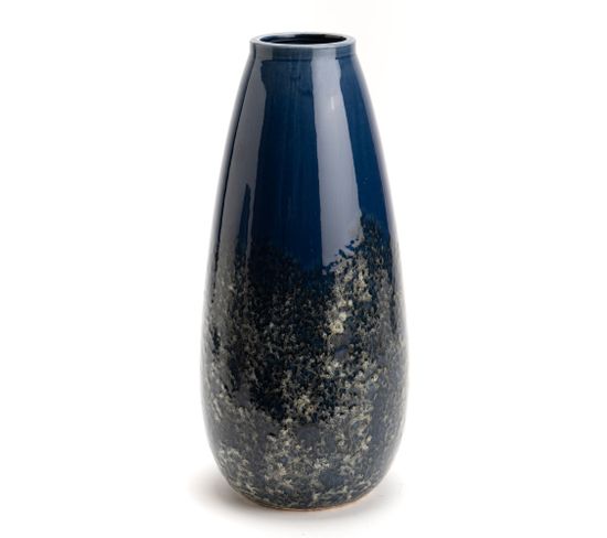 Vase Olya Bleu Foncé 39 Cm