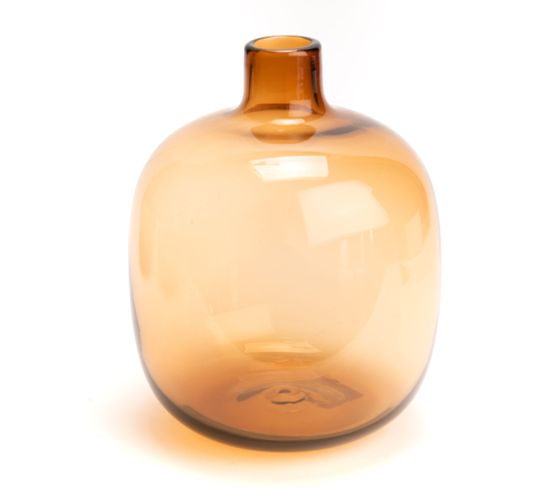 Vase Sonora Ambre Hauteur 25 Cm