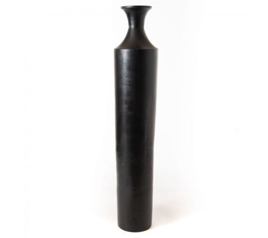 Vase En Métal Noir 150 Cm