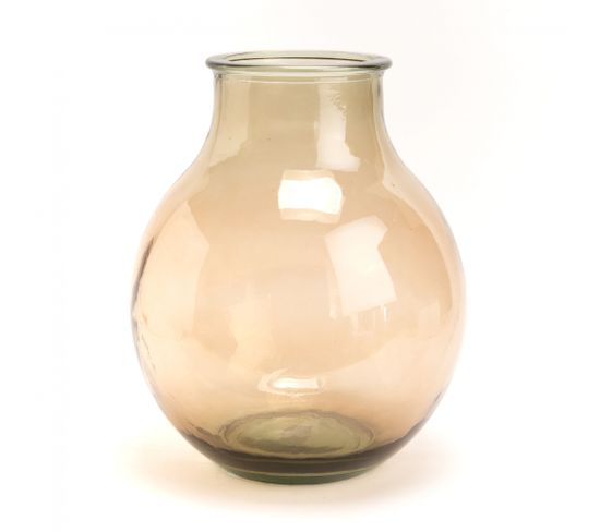 Vase Rond 12 L Taupe