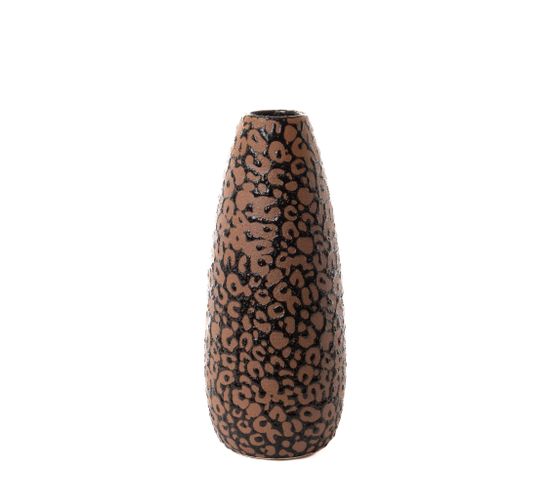 Vase Sahara 30 Cm Noir