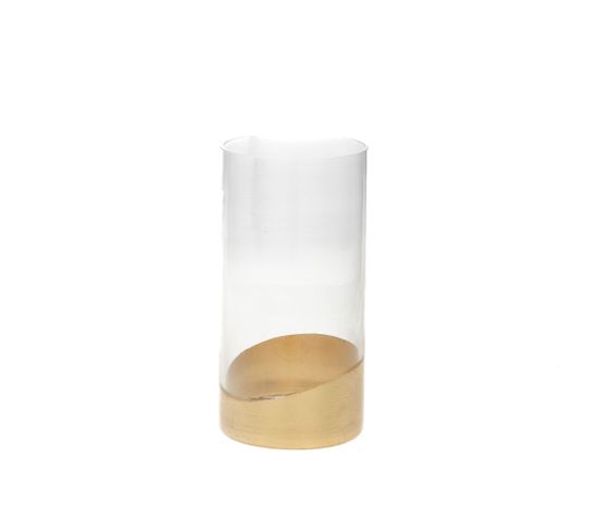 Vase Foglie D'oro 20 Cm Or