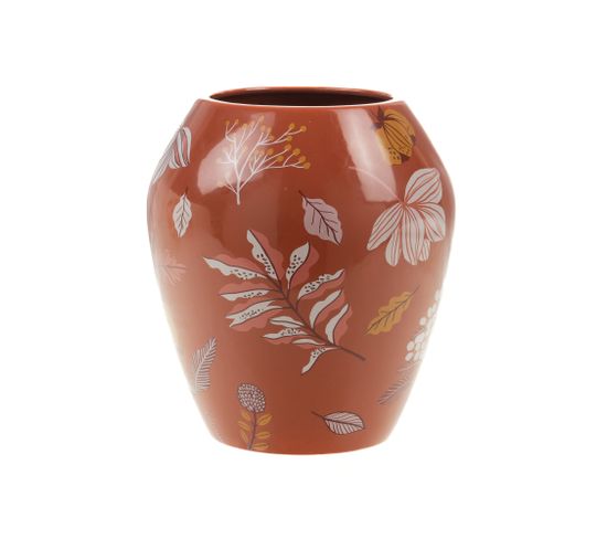 Vase Rosalie 26 Cm Orange