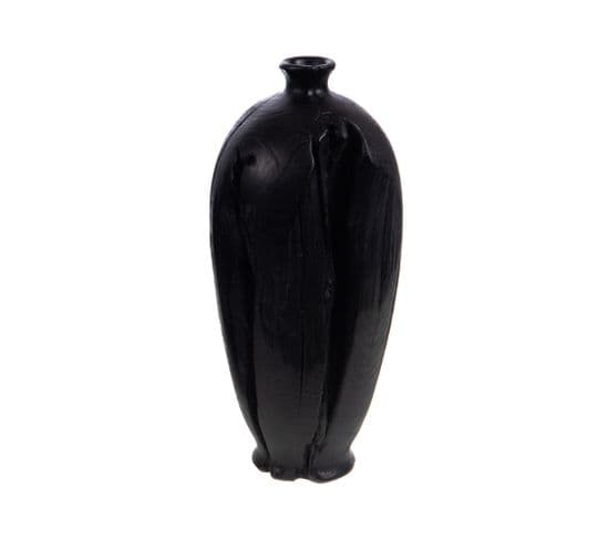 Vase Charbon 35.5 Cm