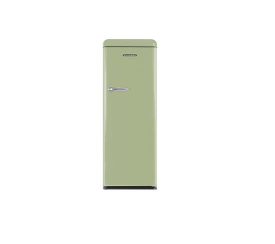 Réfrigérateur 1 Porte Vintage - Sccl222vb -229l (211+18) - Vert Amande