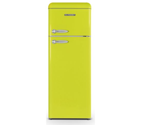 Réfrigérateur 2 Portes Vintage -  Scdd208vrio - 211l (172+39) - Vert Rio
