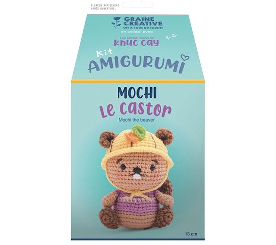 Kit Amigurumi Castor Crochet
