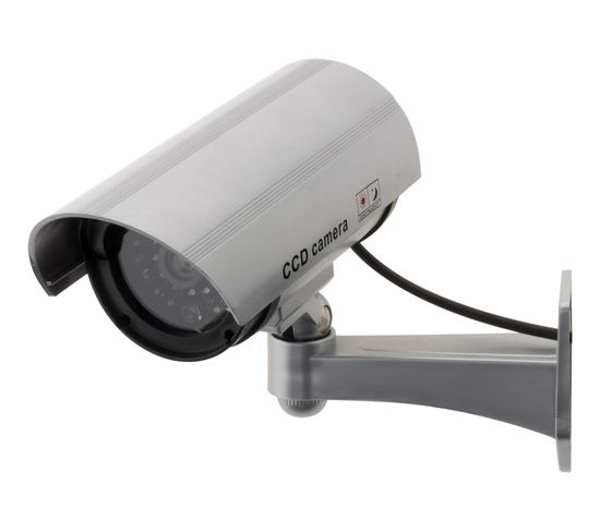 Caméra De Surveillance Factice Avec Led Int/ext - Otio