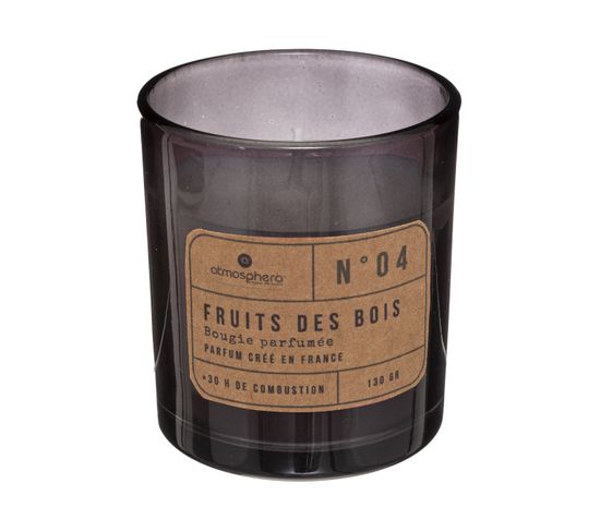 Bougie Parfumée Fruits Des Bois Pot En Verre 130 G  - Anti-odeurs De La Maison