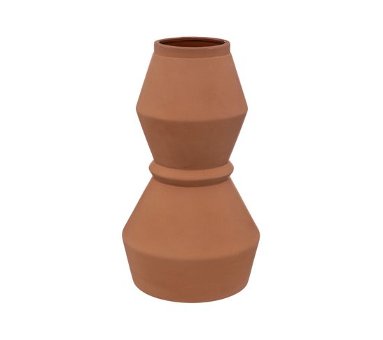 Vase Terracotta En Terre Cuite D 17 X H 30 Cm