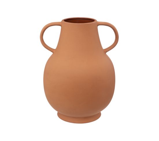 Vase Amphore Terracotta En Terre Cuite D 23 X H 33 Cm