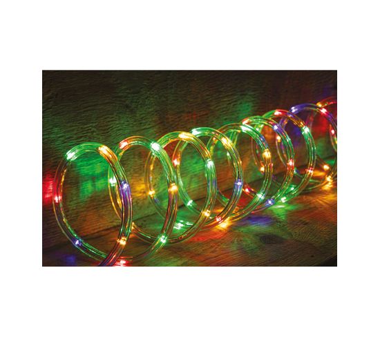 Guirlande Lumineuse Extérieur Tube 18 M 324 LED Multicolore 8 Jeux De Lumière