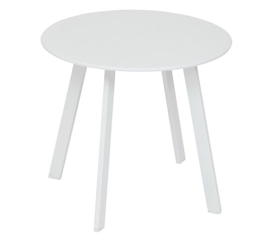 Table Basse Saona D50 Cm Blanc Hespéride - Blanc