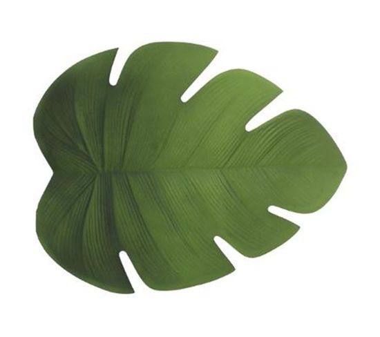 Set De Table Déco "leaf" 38x47cm Vert