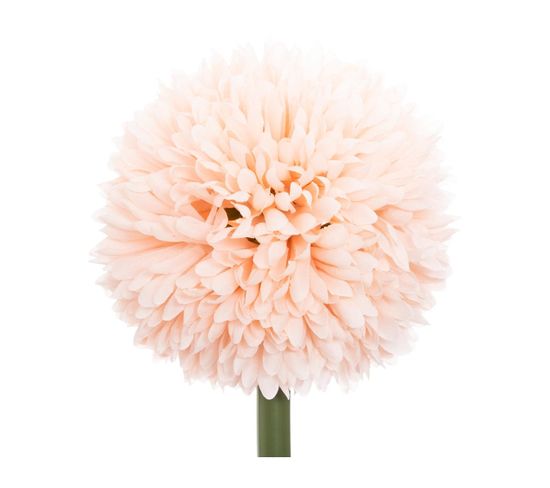 Fleur Artificielle Pompon Sur Tige Hauteur 60 Cm