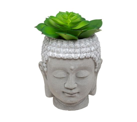 Plante Artificielle Succulente Pot Bouddha