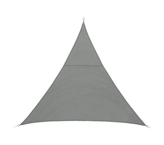 Voile d'ombrage triangulaire Shae Noisette 300x300x300cm - Protection UV