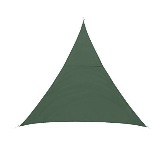 Voile d'ombrage triangulaire Shae vert olive 300x300x300cm