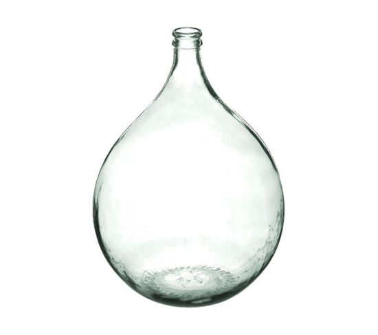 Vase Dame Jeanne Verre Recyclé Transparent H 56 Cm