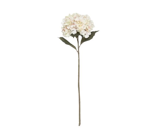 Fleur Artificielle Tige Hortensia Rose H 83 Cm