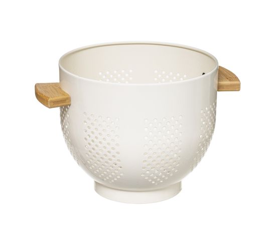 Passoire KitchenCraft Sur Pied - Acier Inoxydable 24,5 Cm, Poignées Latérales