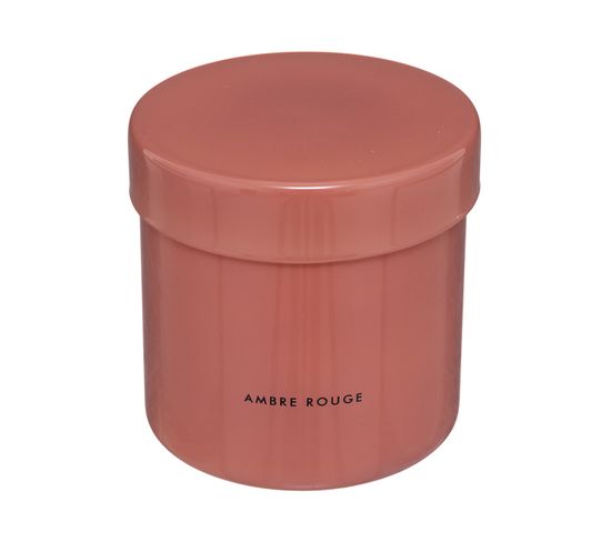 Bougie Parfumée Pot En Verre Coloré Avec Couvercle 450 G