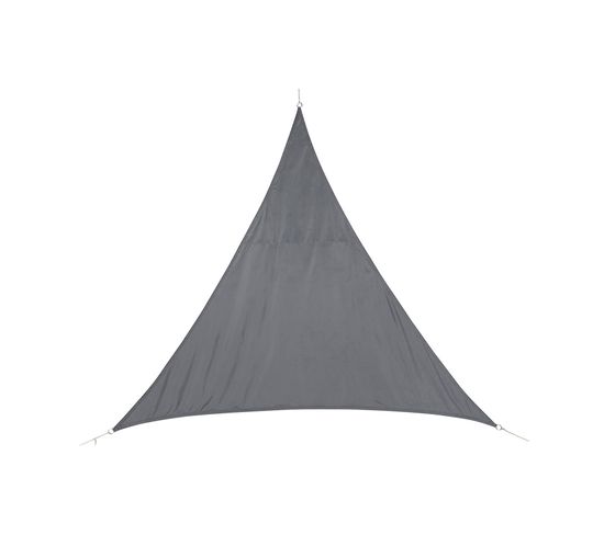 Voile D'ombrage Triangulaire Curacao - 2 X 2 X 2 M - Gris
