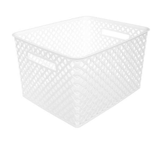 Panier Multi-usages "basket" 22cm Blanc
