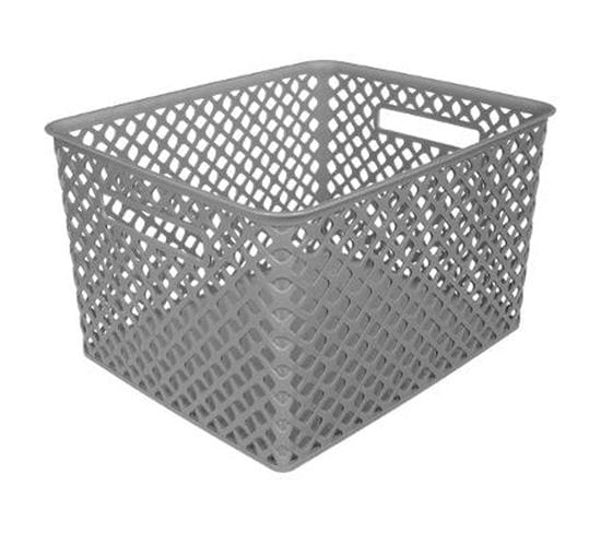 Panier Multi-usages "basket" 22cm Gris