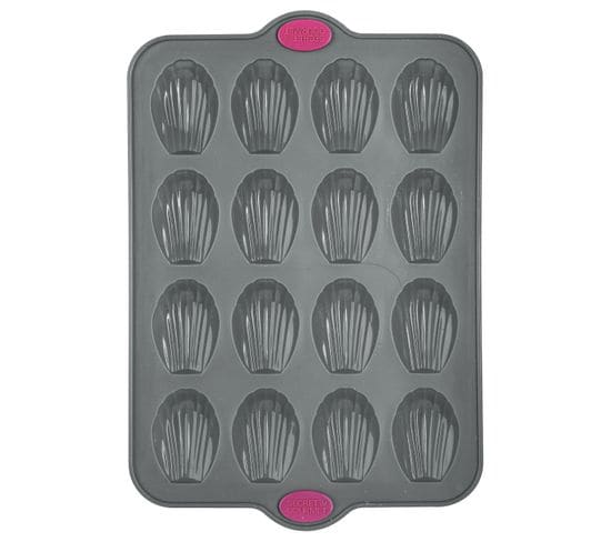 Moule 16 madelaines silicone SILITOP Gris