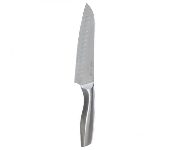 Couteau Santoku "inox Forgé" 31cm Gris