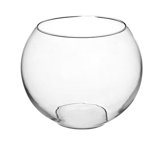 Vase Boule Transparent D25xh20
