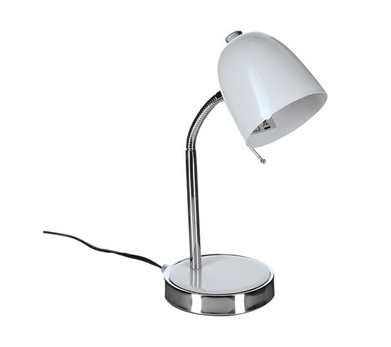 Lampe De Bureau En Métal H 35.5 Cm