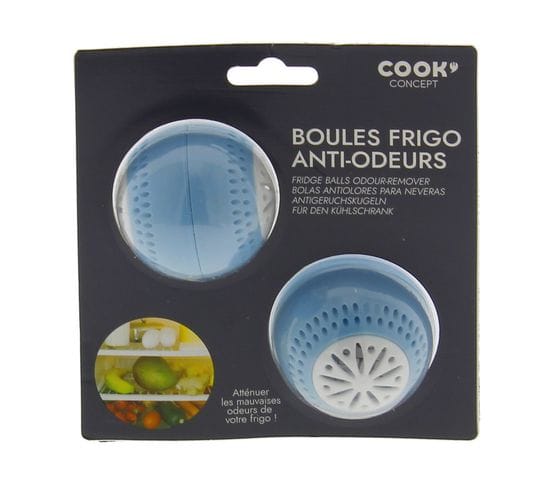 Boule Frigo Anti-odeurs X2  Kb5657 Pour Réfrigérateur