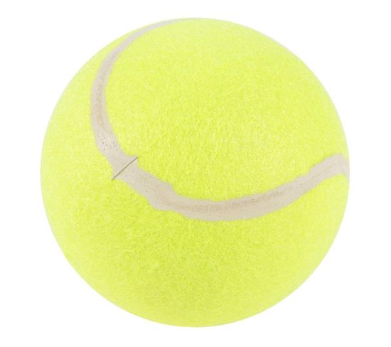 Jouet Pour Chien "balle De Tennis" 15cm Jaune