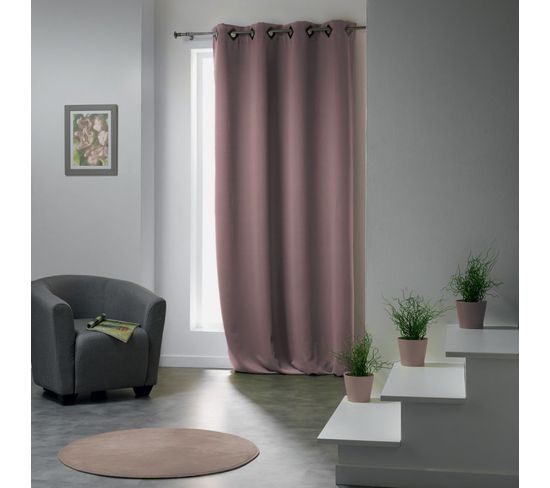 Rideau Occultant "cocoon" 135x260cm Taupe
