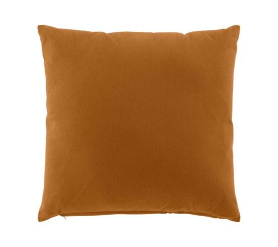 Coussin Dehoussable 45 X 45 Cm Coton/polyester Recycle Twily Camel