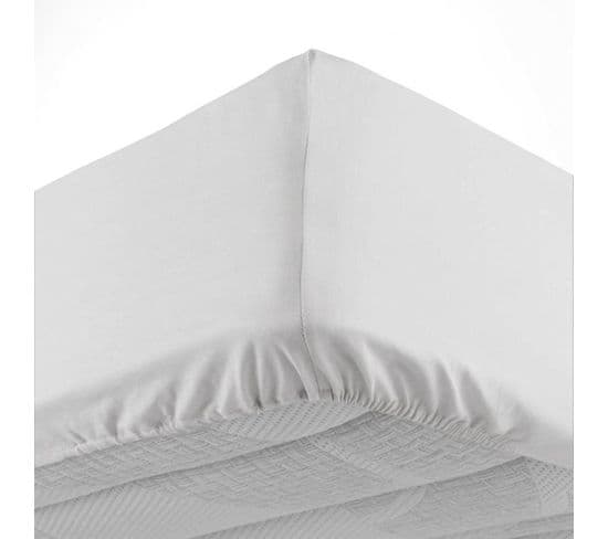 Drap Housse "lina" 90x190cm White