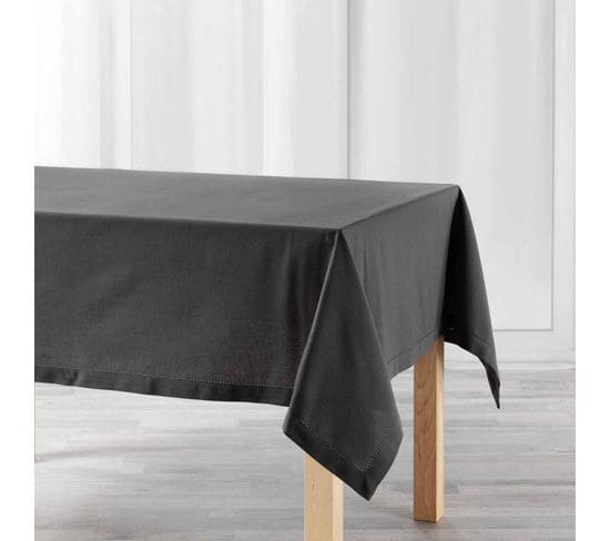 Nappe Rectangulaire "charline" 140x240cm Anthracite