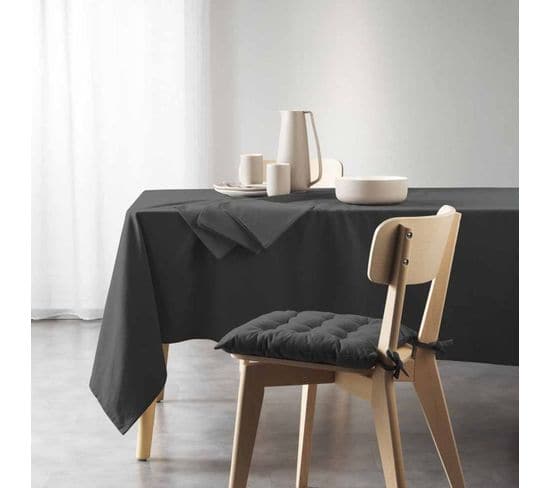 Nappe Rectangulaire "mistral" 140x240cm Anthracite