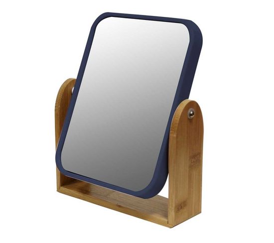 Miroir à Poser Salle De Bain "smart" 20cm Bleu