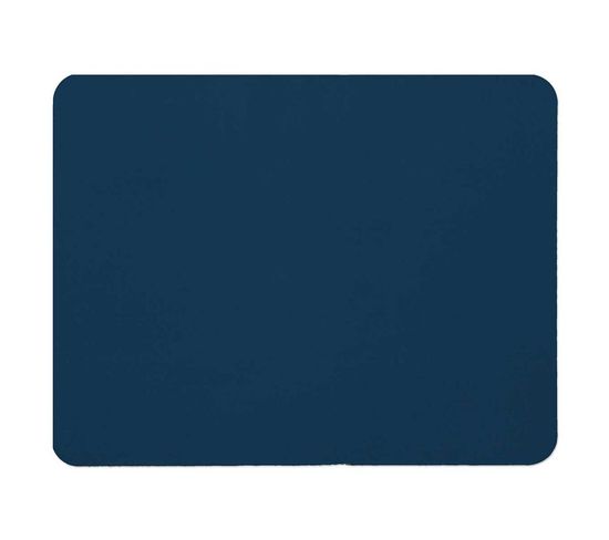Tapis De Bain Uni "diatonella" 35x45cm Bleu Marine