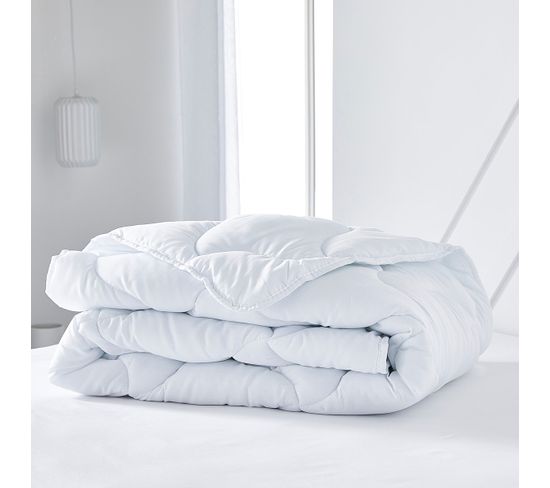Couette Essential En Polyester - Blanc - 140x200 Cm